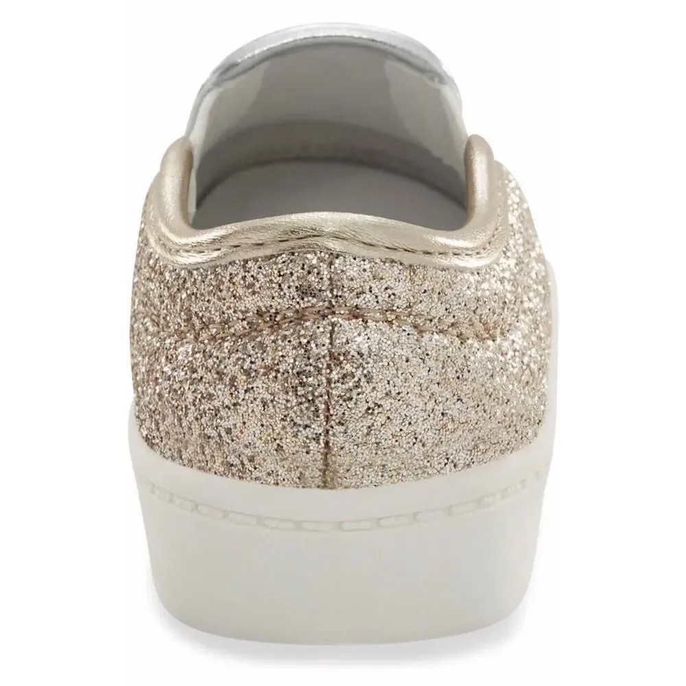 Carter's ,Nettie Slip On Sneakers Silver Gold, Girls 6T
